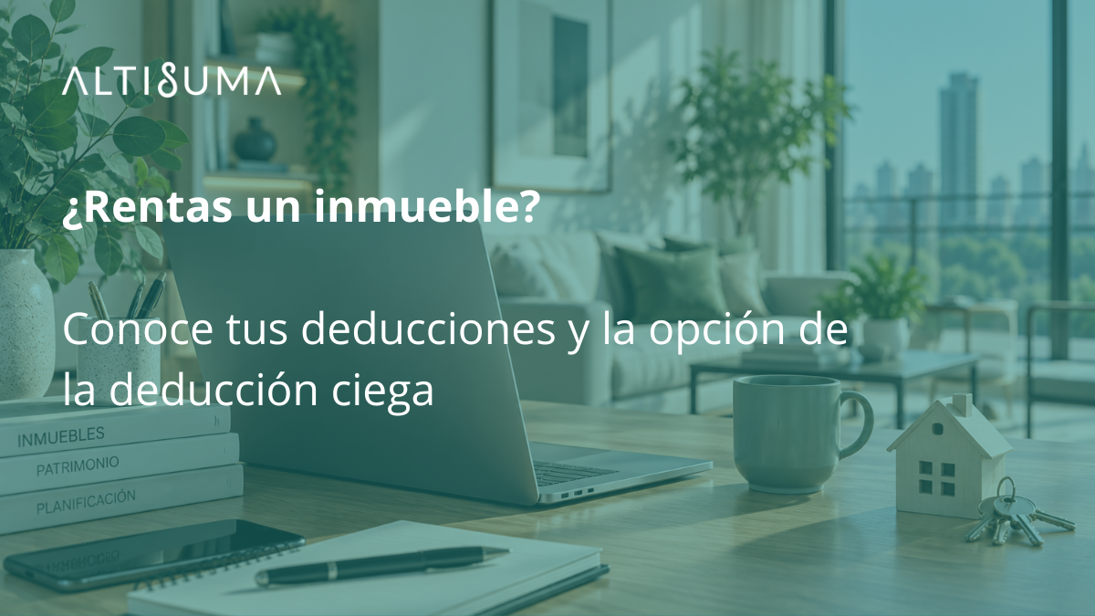 Deducciones por arrendamiento de un inmueble